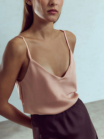 Lingerie τοπ σατέν WU8011.4177+12