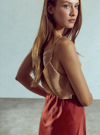 Lingerie τοπ σατέν WU8011.4177+7