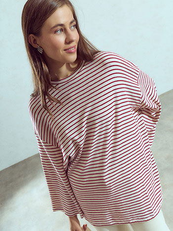 Celestino Μπλούζα Μακρυμάνικη Oversized Wu874 4265+3 Μπλούζες Μακρυμάνικες Γυναικεία Ρούχα Μόδα