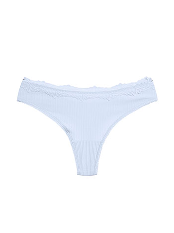 Σλιπ ριπ string με δαντέλα WU9833.A814+2
