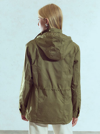 Celestino Μπουφάν Parka Μονόχρωμο Wu9844 6878+4 Πανωφόρια Γυναικεία Ρούχα Μόδα